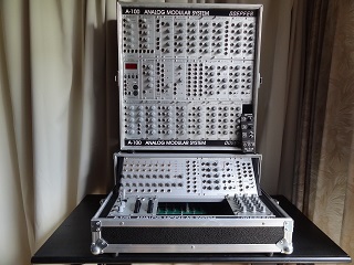 Doepfer A-100 BS-2-P9 + Filters with A-100PB + Sequencer, CV Controllers
